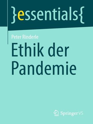 cover image of Ethik der Pandemie